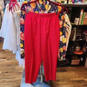 ❤️🔥Vintage 80s Red Textured‎ Briggs Pants💮